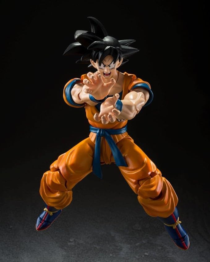 TAMASHII NATIONS - Dragon Ball Super: Super Hero - Son Goku Super Hero (Reissue), Bandai Spirits S.H.Figuarts Action Figure