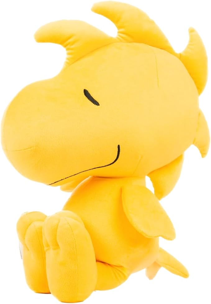 Peanuts Woodstock Bedding Super Soft Cozy Cuddle Pillow, (Officially Licensed Product) by Franco