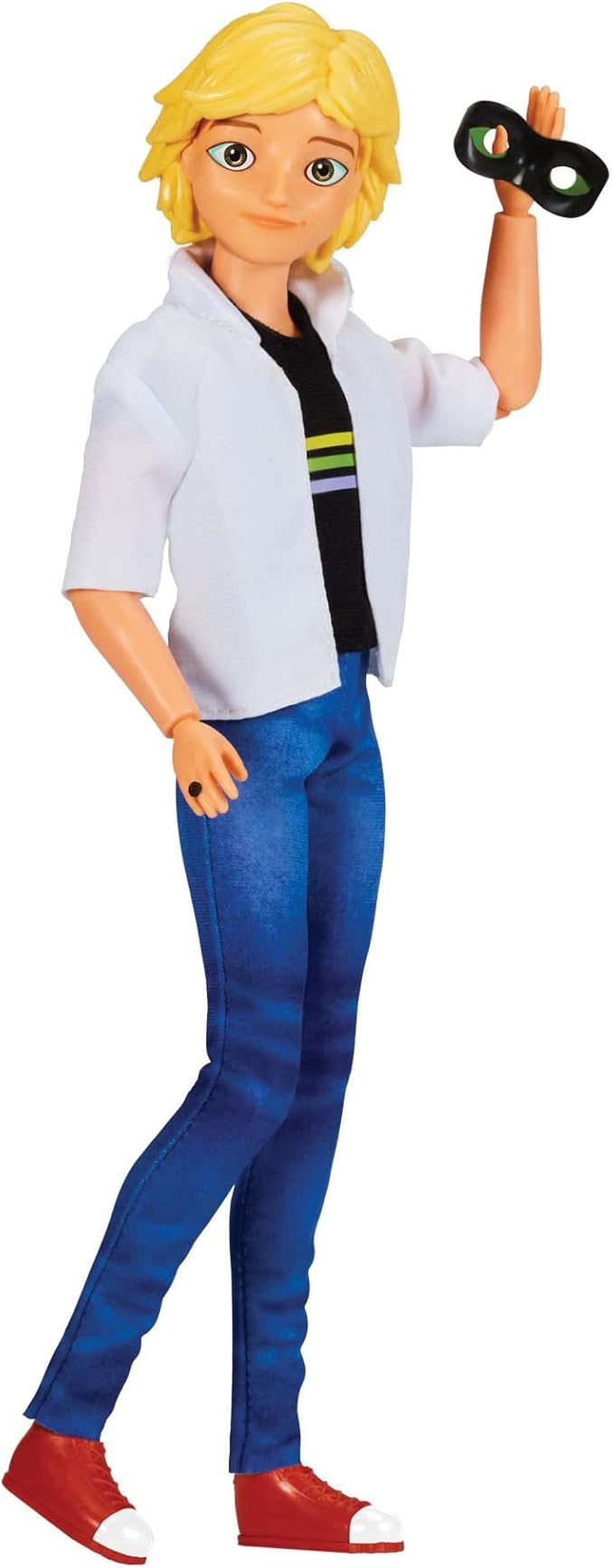 Miraculous Ladybug Superhero Secret Adrien with Cat Noir Outfit by Playmates Toys