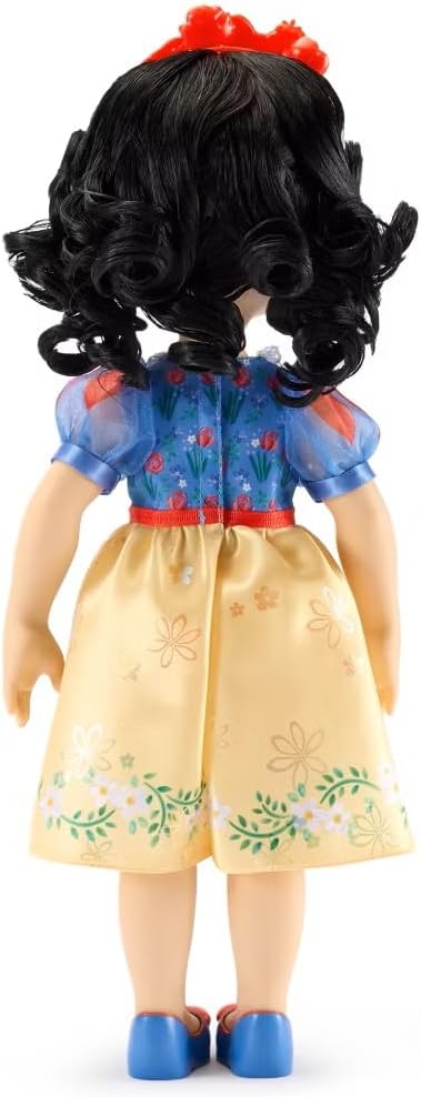 Disney Store Official Snow White Once Upon a Story Doll - 16 Inch Disney Princess Toys Featuring Reflective Eyes with 3D Pupil and Iris, Detailed Costume, Hair Comb & Shoes - Comes in Display Box