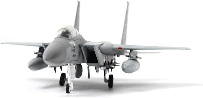 F-15C American Eagle Aircraft Model is a Twin-Engine 1:100 Metal die-cast Fighter Jet Model, Suitable for Collection and Gift-Giving Purposes.
