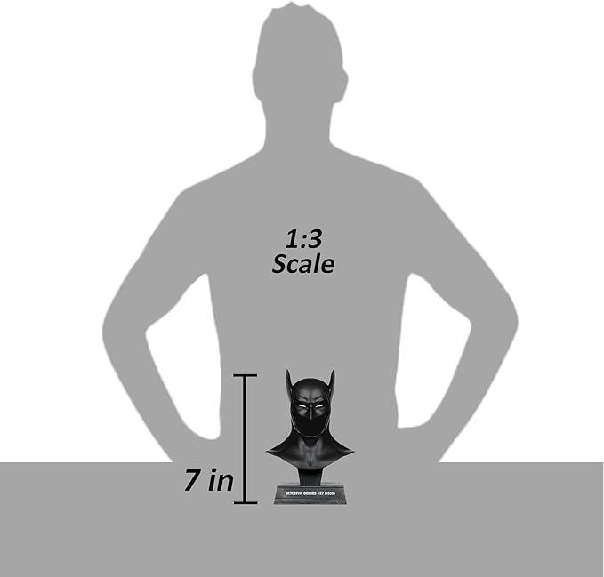 McFarlane Toys - DC Direct Batman Detective Comics #27 (1st Appearance) Cowl Replica 1:3 Scale