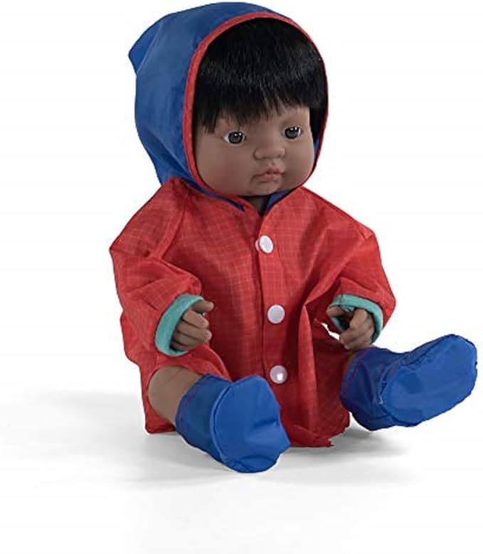 Miniland Doll 15'' Hispanic Boy (Box) - Made in Spain, Anatomically Correct, Quality, Inclusion