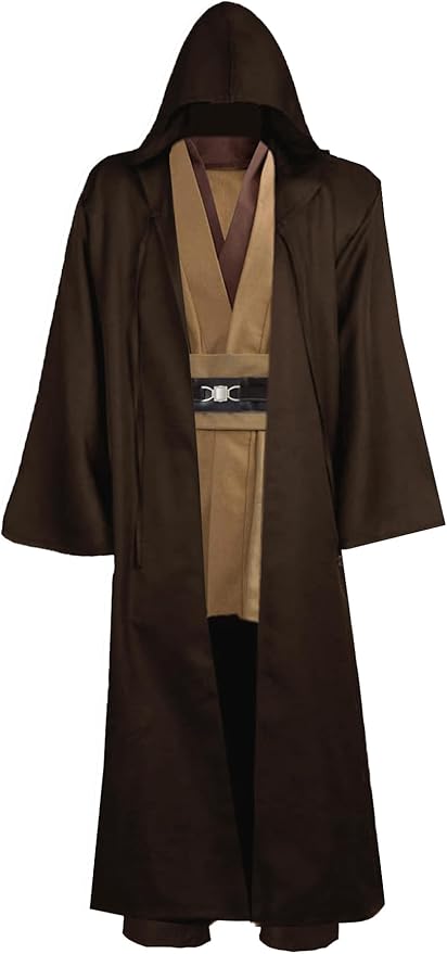 GOLDSTITCH Tunic Costume Mens Tunic Hooded Robe Full Set Halloween Cosplay Costume