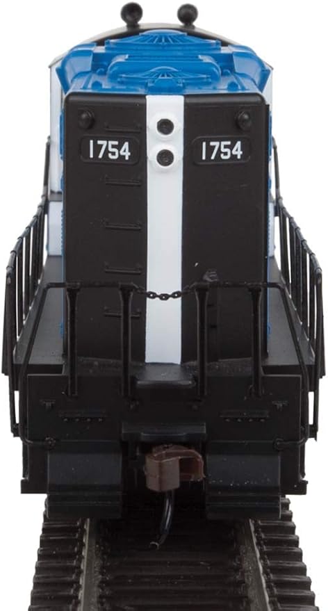 Walthers Trainline HO Scale Model EMD GP9M Standard DC Boston & Maine #1754 Train, Blue/Black/White, EMD GP9M Boston & Maine