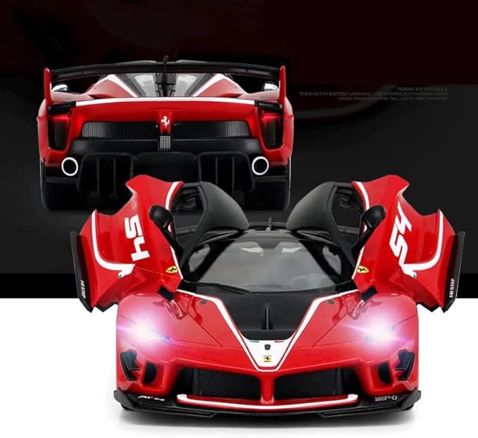 100 CLASSIC Officially Licensed RC Ferrari LaFerrari Remote Control RC Car Series 1:14 Scale Full Function Electric Sport Racing Hobby Toy Car (79200Red, 1:14)