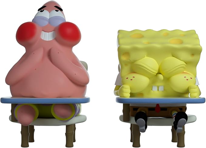 Youtooz Whats Funnier Than 24, 4" inch vinyl figure, Collectible Spongebob and Patrick from funny internet meme what's funnier than 24 by Youtooz Spongebob Squarepants Collection