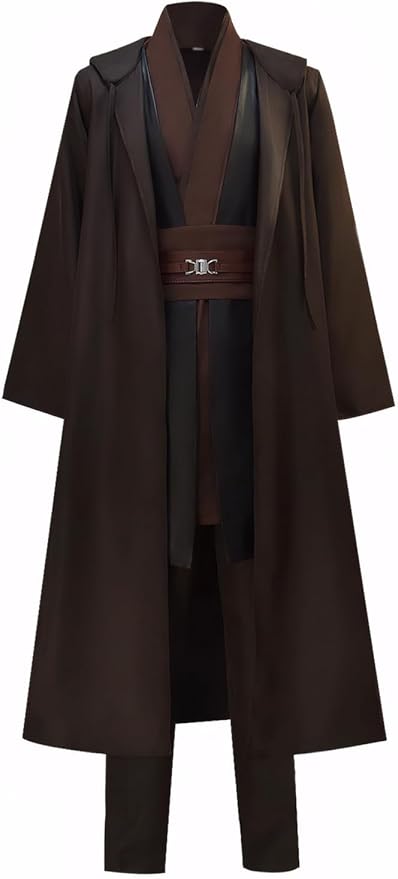 Men's Hooded Robe Cloak Tunic Costume Halloween Cosplay Costume Uniform Outfits