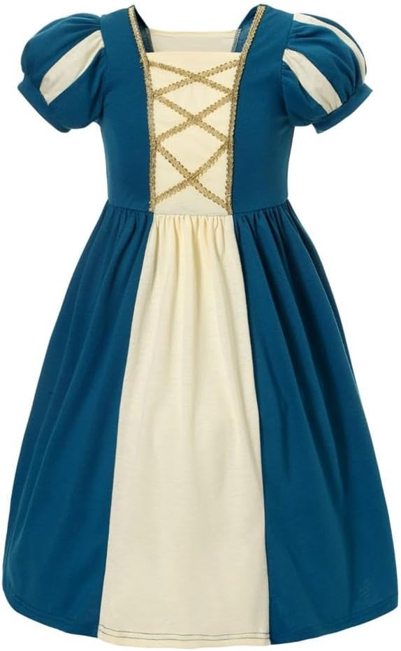 Dressy Daisy Toddler and Little Girls Princess Dress Up Clothes for Halloween Birthday Party Everyday Outfit Play Wear