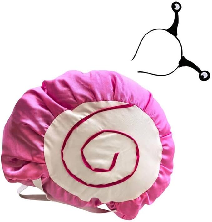 Snail Shell with Snail Headband Cute Pink Shell Halloween Cosplay Party Costumes