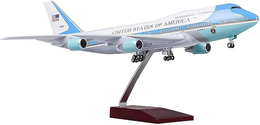 Model Plane Air Force One Resin Exquisite B 747 Airplane Model 1/150 Scale Metal Plane Model for Gift Collectible