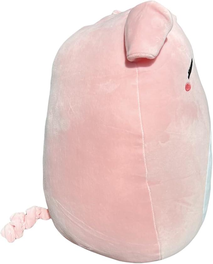 17-Inch Pyper The Pig - Large, Ultra-Soft Squish Plush Pillow - Adorable Pink Cuddly Toy for Kids and Adults