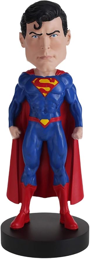 Royal Bobbles Superman 6” DC Comics Bobblehead, Premium Polyresin Lifelike Figure, Unique Serial Number, Exquisite Detail