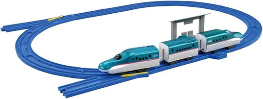 Takara Tomy PLARAIL Takara Tomy 214366 Plarail Entry Set, E5 Series Shinkansen Hayabusa, Trains, Toys, 3 Years Old and Up, Toy Safety Standards Passed, ST Mark Certification