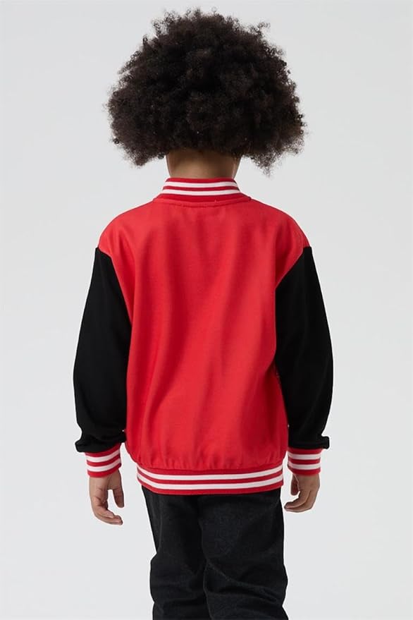 Disney Minnie Mickey Stitch Princess Frozen Elsa Marvel Jacket Lightweight Coat Button up Color Block Sweatshirt 2-14 Years