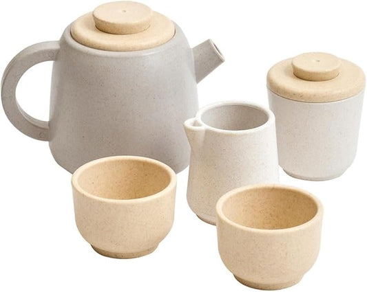 Kaplan Early Learning Teapot and Cups Set for Toddlers, Children's Pretend Play Tea Party Set, Ages 18+ Months