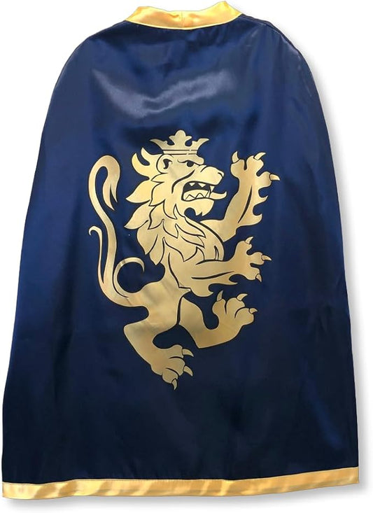 Liontouch Medieval Noble Knight Satin Toy Cape for Kids | Part of A Kid's Costume Line