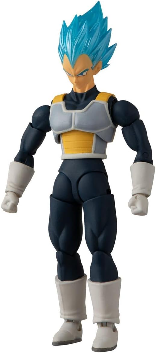 Bandai Namco - Dragon Ball Super - Super Saiyan Blue Vegeta, Dragon Ball Evolve 5" Action Figure