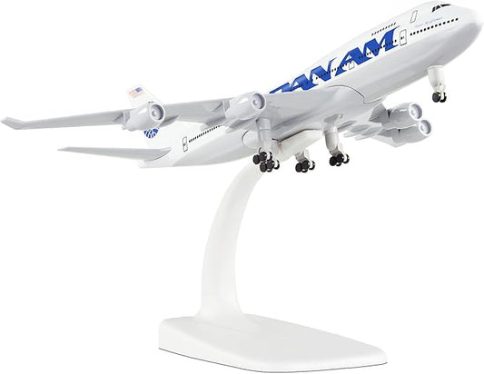 1:300 Scale American Panam Airlines 747 Airplane Models Alloy Diecast Airplane Model