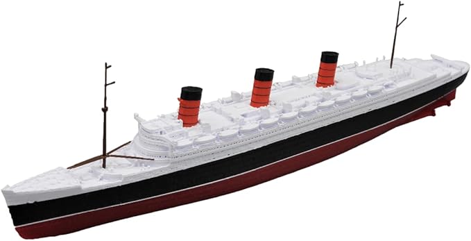 12" Prebuilt Display Model Ship (RMS Queen Mary 1ft Model)