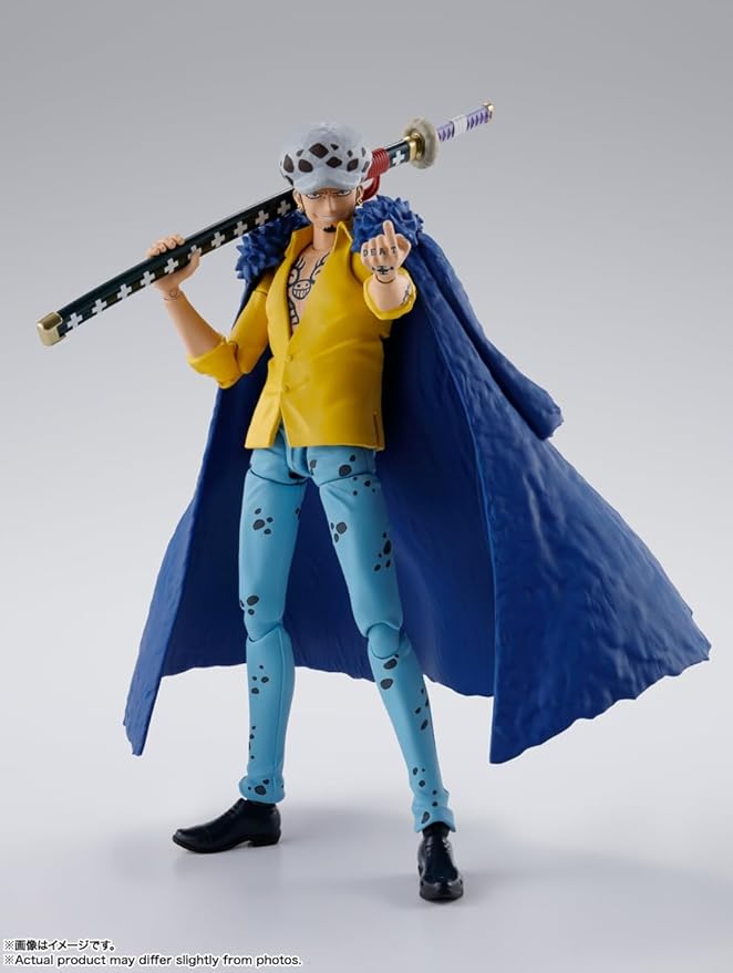 TAMASHII NATIONS - One Piece - Trafalgar Law -The Raid on Onigashima-, Bandai Spirits S.H.Figuarts Action Figure