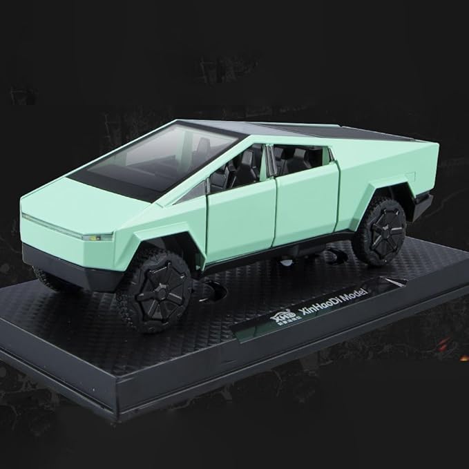 1/32 Diecast Pickup Car Model Alloy Toy Car with Sound Light and Pull Back, Toy Trucks for Boys Pickup Truck Toy Metal Model Trucks for Kids Gift Truck Enthusiasts Collection