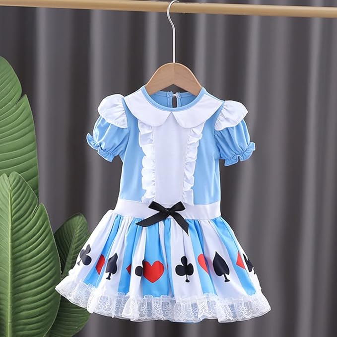 DYMCII Baby Girls Princess Ballet Dress Short Sleeve Leotards Skirted Tutu Dancewear Halloween Christmas Party Fancy Costume