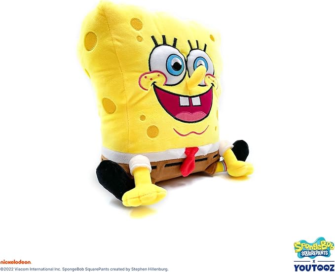 Youtooz Spongebob Sit Plush 9" Inch Collectible, Official Licensed Soft Spongebob Sit Plushie From Spongebob Squarepants By Youtooz Plush Collection