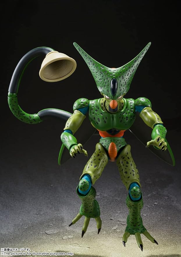 TAMASHII NATIONS - Dragon Ball Z - Cell First Form (Reissue) S.H.Figuarts Action Figure