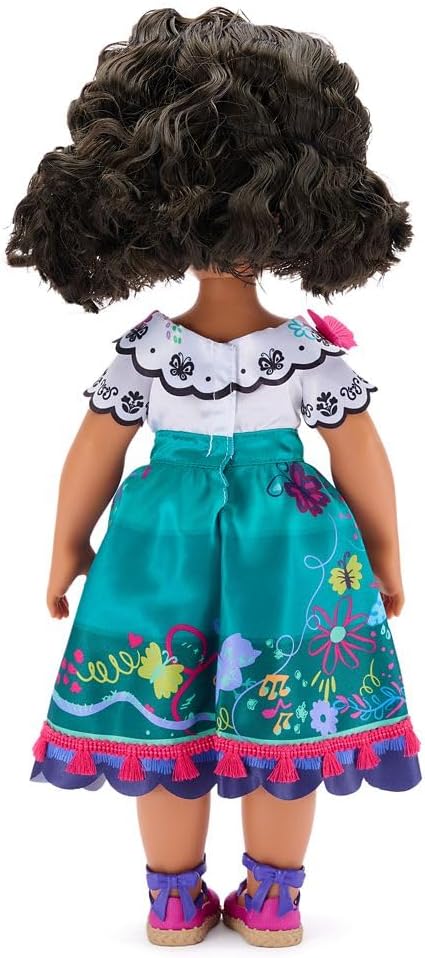 Disney Store Official Mirabel Once Upon a Story Doll - 16 Inch Disney Princess Toys Featuring Reflective Eyes with 3D Pupil and Iris, Detailed Costume, Hair Comb & Shoes - Comes in Display Box