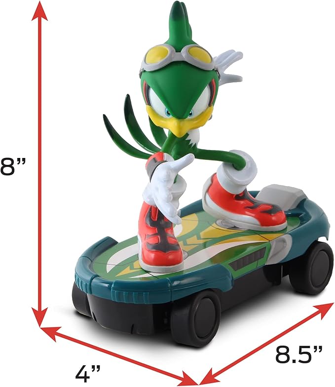 NKOK Sonic Free Rider R/C Skateboard - Jet, The Hawk; Full Function 2.4 GHz Radio Control with Turbo Boost; Cool Tricks and Stunts; Ages 6+
