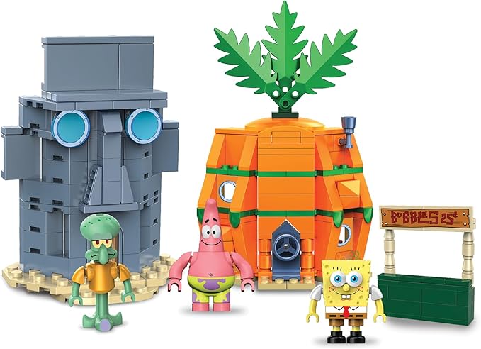 Snap & Switch Spongebob Squarepants Bikini Bottom House Set