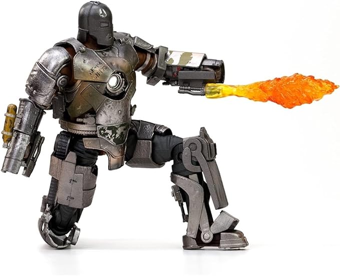OVONNI 7 Inch MK1(1/10 Scale) Action Figure,Exquisite Painting Collectible Figure with Lots of Accessories