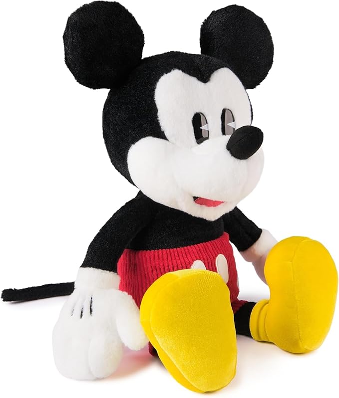 Donna's Home Emporium GND Dsney Officially Licensed 14" 2 Piece Plush Bundle, Mickey Mouse and Pluto