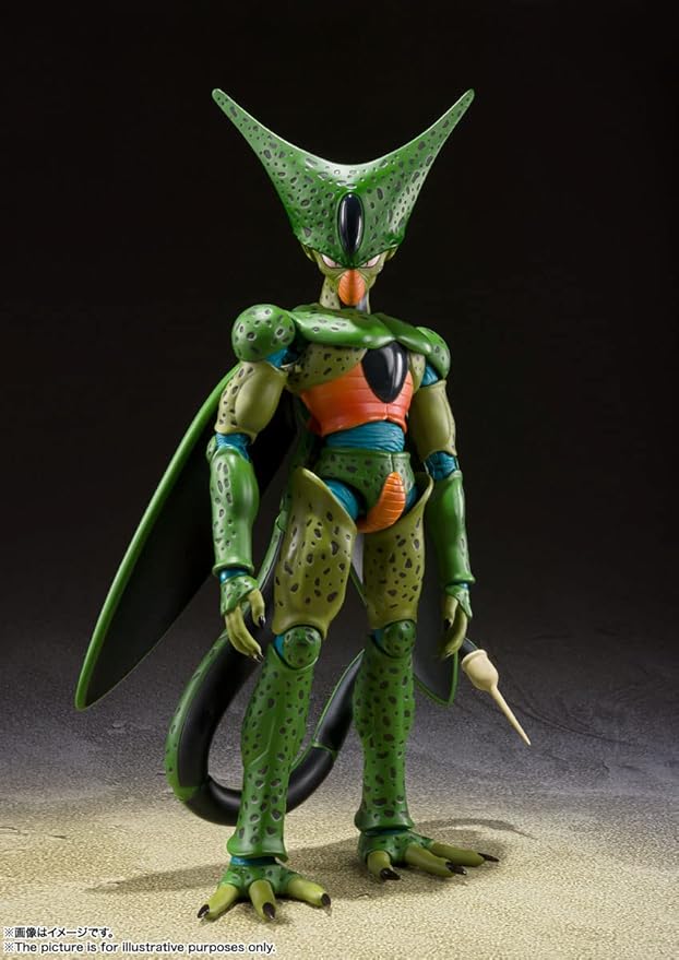 TAMASHII NATIONS - Dragon Ball Z - Cell First Form (Reissue) S.H.Figuarts Action Figure