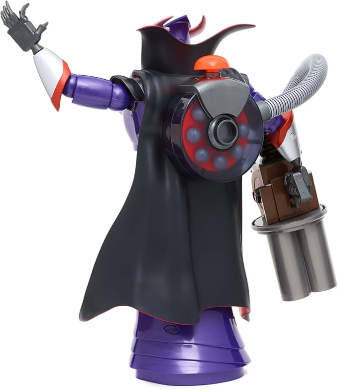 Disney Store Official Zurg Interactive Talking Action Figure from Toy Story, Features Sounds and Phrases from the Movies, Interacts with Other Figures and Toys