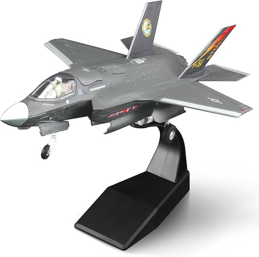 HANGHANG 1/72 F35B Attack Fighter Plane Metal Aircraft Model Military Airplane Model Diecast Plane Model for Collection or Gift
