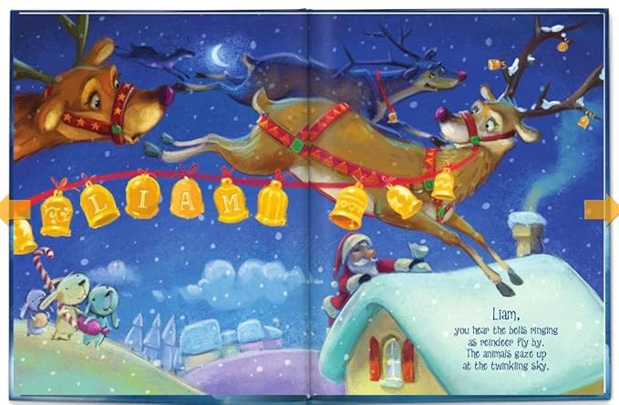 A Christmas Dream for Me - Personalized Children's Story - I See Me! (Hardcover)