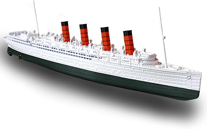 12" Prebuilt Display Model Ship (RMS Mauretania- Last 4 Years 1ft length Model)