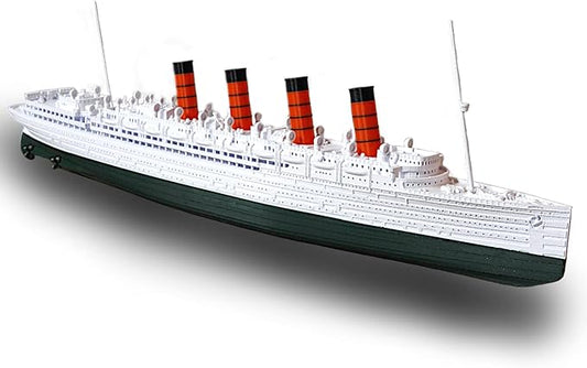 12" Prebuilt Display Model Ship (RMS Mauretania- Last 4 Years 1ft length Model)