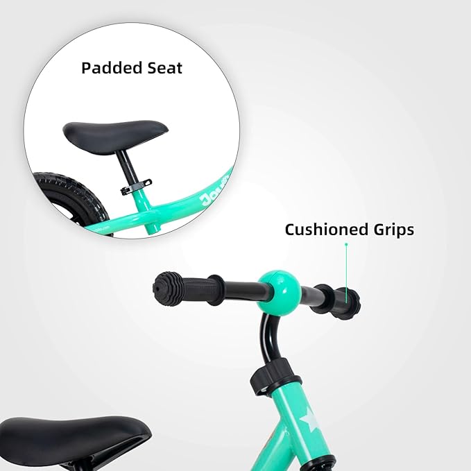 JOYSTAR Toddler Balance Bike 2 Year Old, Age 18 Months to 5 Years Old, No Pedal Bike with Adjustable Handlebar and Seat, Gift for 2-4 Boys Girls