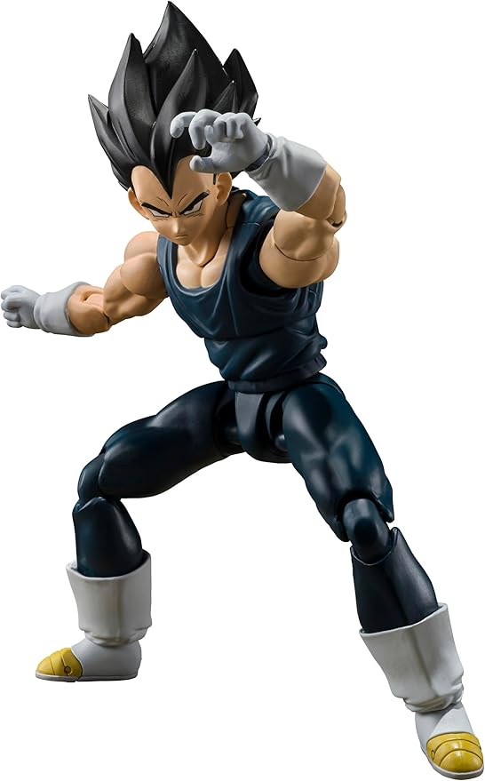 TAMASHII NATIONS - Dragon Ball Super: Super Hero - Vegeta Super Hero, Bandai Spirits S.H.Figuarts Action Figure