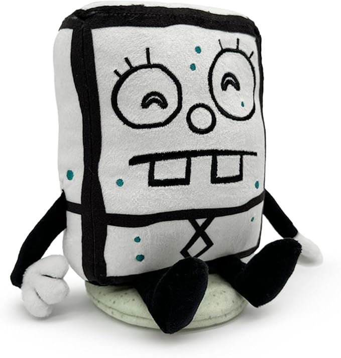 Youtooz Spongebob Squarepants Doodle Bob Shoulder Rider 5.5" Inch Plush, Doodle Bob Shoulder Rider Plushie, Collectible Doodle Bob Shoulder Rider by Youtooz Spongebob Squarepants Plush Collection