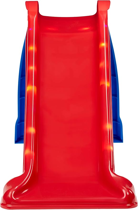 Little Tikes Light-Up First Slide for Kids Indoors/Outdoors , Red