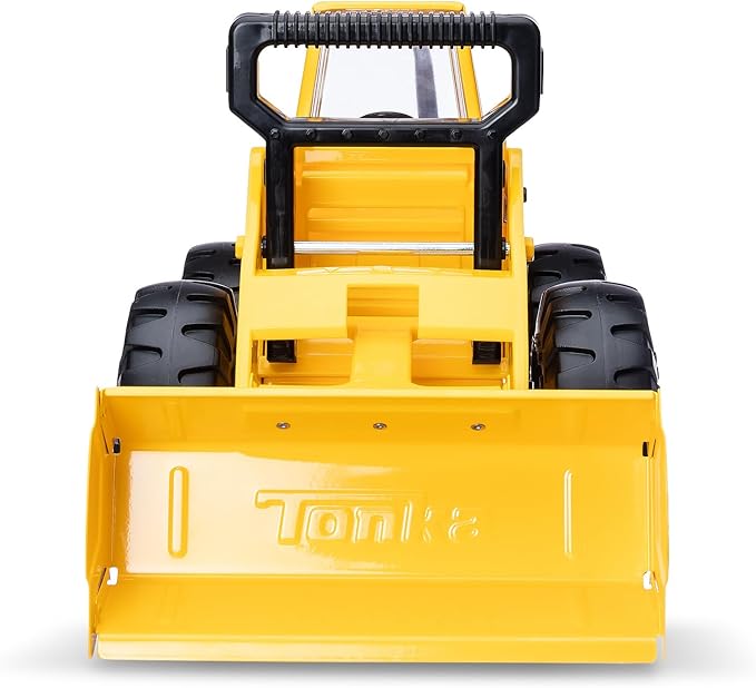 Tonka Retro Front Loader - Collector's Edition - Made with 2X More Steel, Kids Construction Toy, Metal Truck, Toy Truck for Boys and Girls, Kids, Toddlers, Ages 3+
