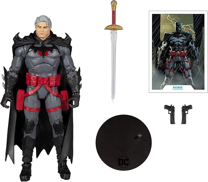 McFarlane Toys DC Multiverse Thomas Wayne Flashpoint Batman 7" Action Figure
