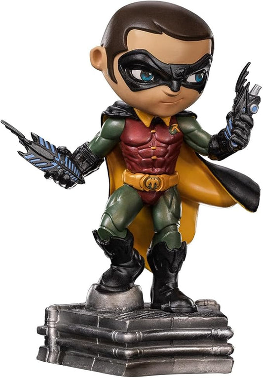 Iron Studios Statue Collectibles PVC Minico Robin - Batman DC Comics 5.7 inches Multicolor
