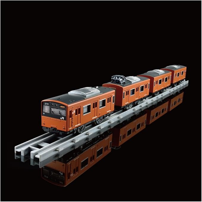 Takara Tomy Plarail Real Class 201 Series Commuter Train (JR West Japan Orange)