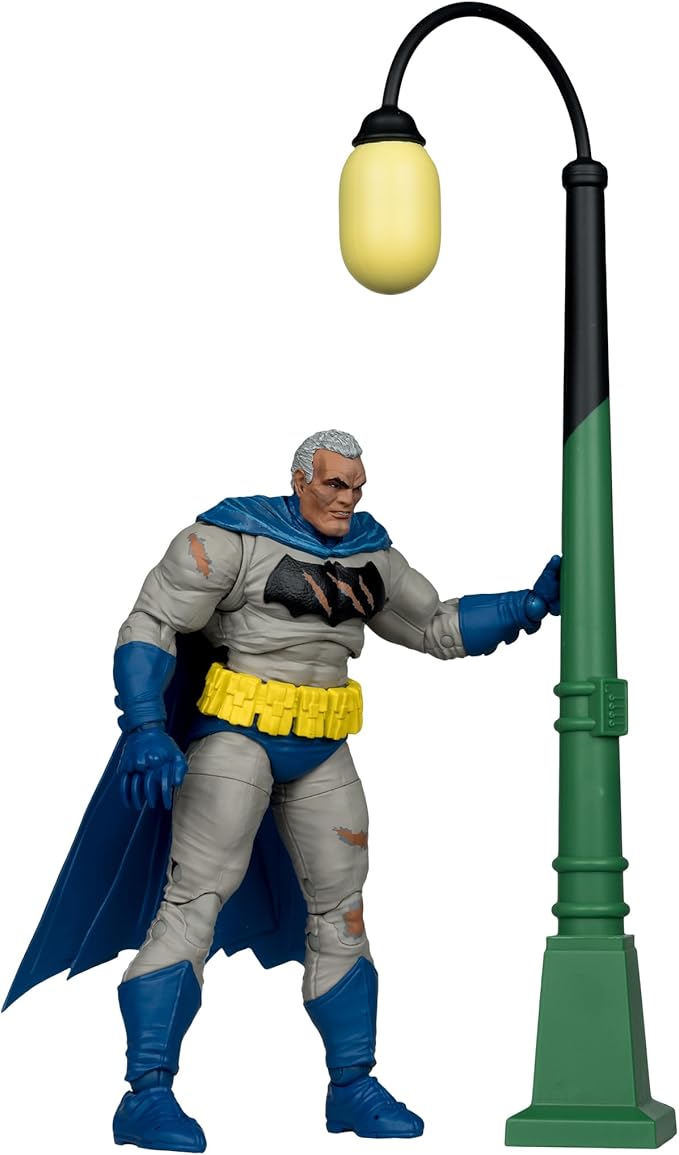 McFarlane Toys - DC Multiverse Batman Battle Damage Blue (The Dark Knight Returns) 7in Figure McFarlane Collector Edition #21