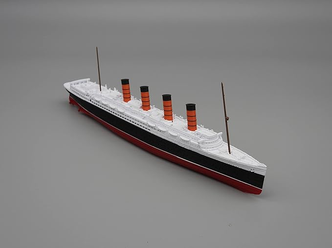12" Prebuilt Display Model Ship (RMS Lusitania 1ft Model)